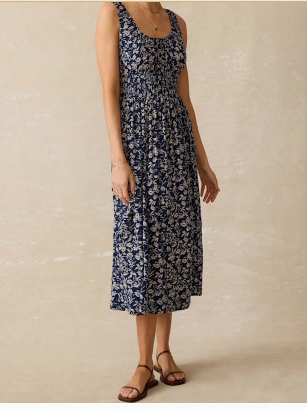 Faherty Sunseeker midi dress